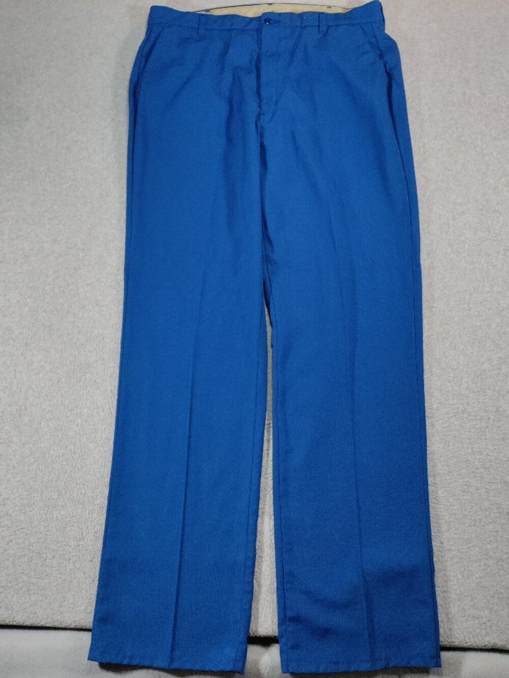 Bulwark FR Nomex Work Pants Mens 38 (38x35) Royal Blue CAT 1 NFPA 2112